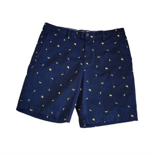 Banana Print shorts Size 35 blue